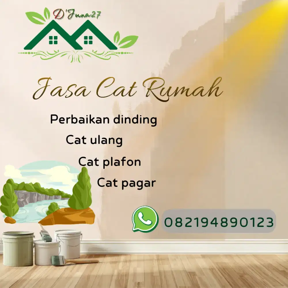 Tukang plamir cat dll