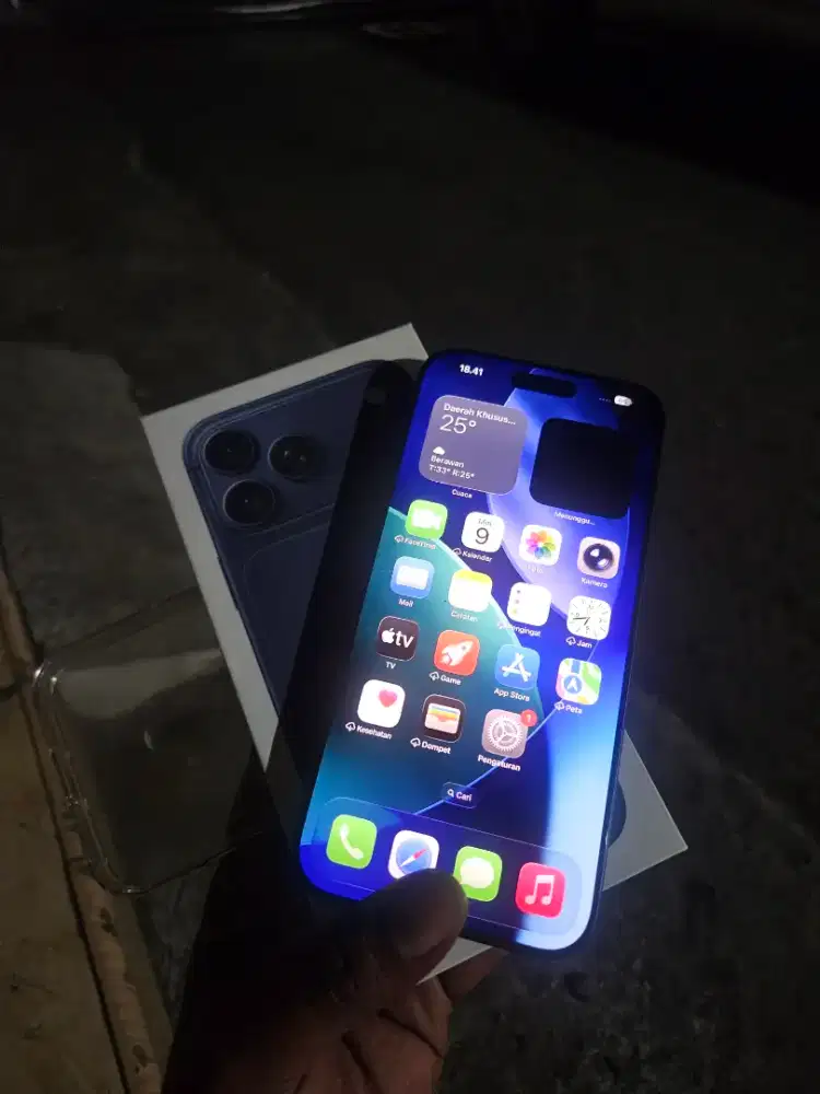 Iphone 17 pro max ibox 256gb mulus bisa TT