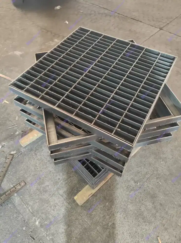 Steel Grating Custome Plain / serrated
