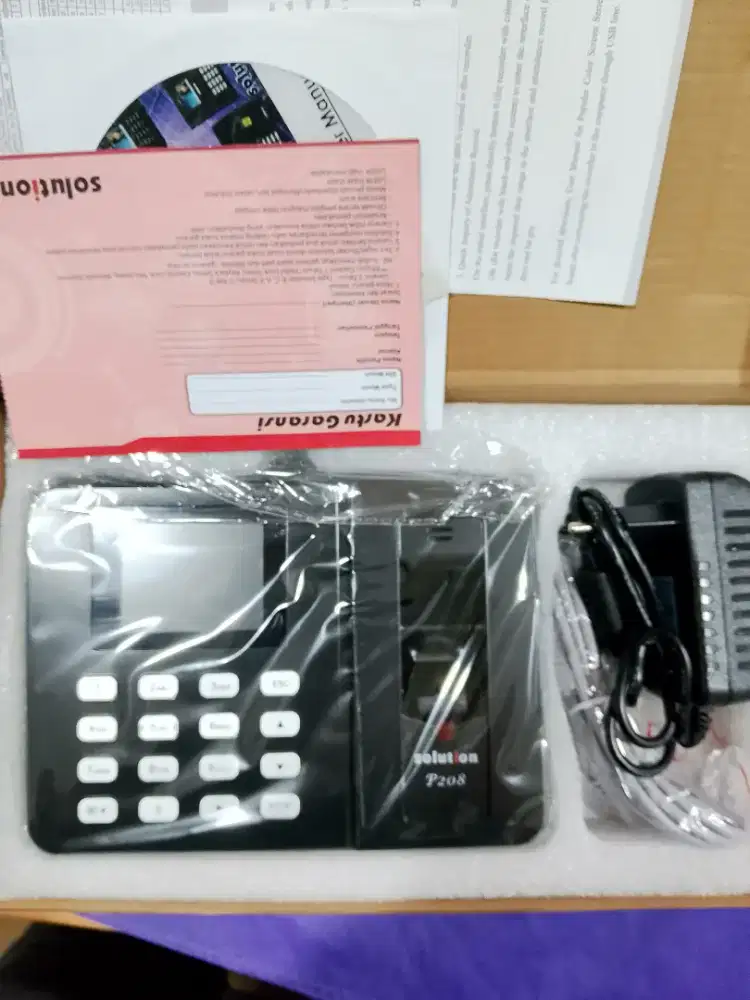 Solution P208 Mesin Absensi Fingerprint Access Control