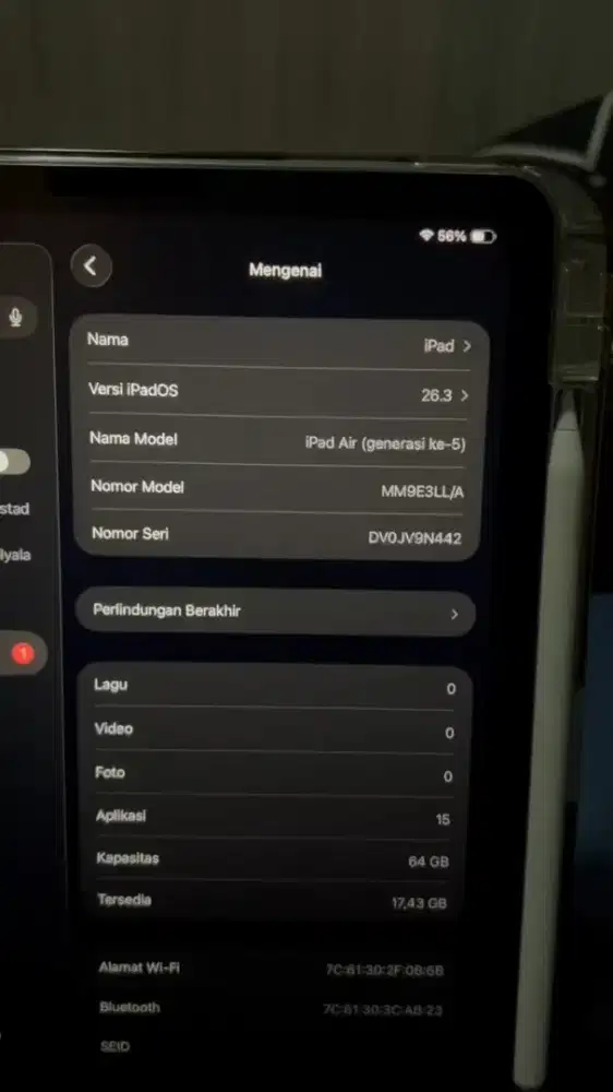 iPad air 5 M1-64GB