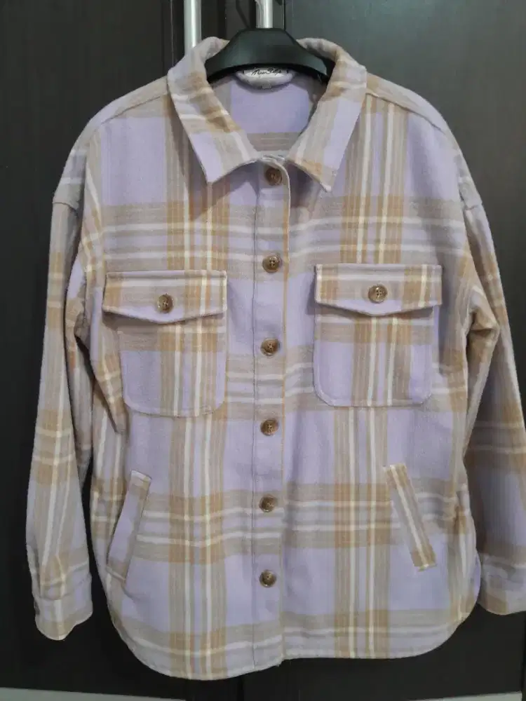Plaid Shirt Jacket