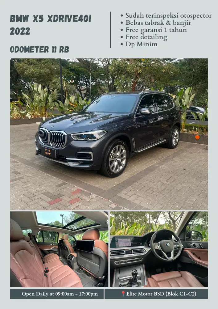 [ODO 11rb] BMW X5 xDrive40i 2022