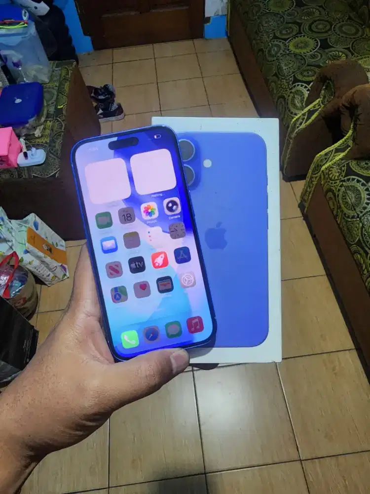 Iphone 16 256 ibox fulset dus ori