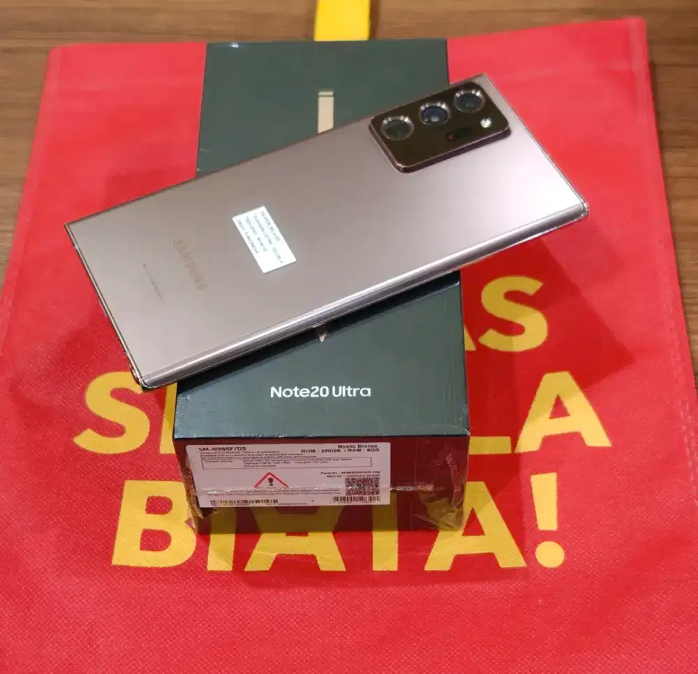 Samsung Note 20 ultra 8+256gb Resmi Sein Mulusss
