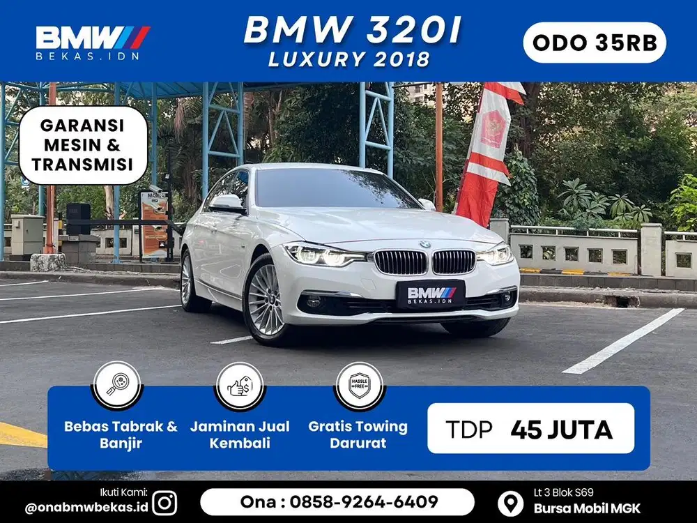 BMW 320i 2018 Luxury, Low odo 35rb