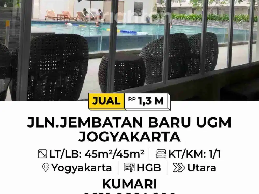 Di Jual Apartemen IBR Yogyakarta