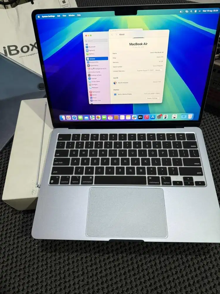 Macbook Air M4 16/256gb Ibox
