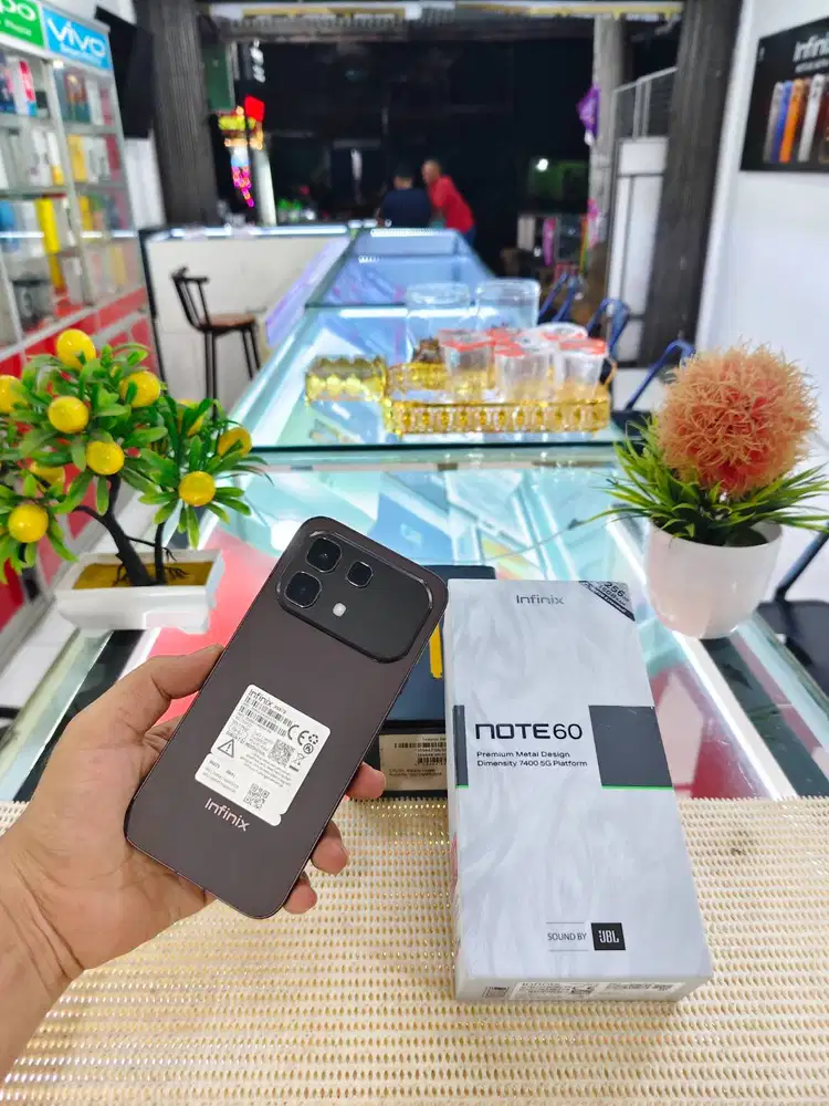 Infinix Note 60 Ram 8+8Gb/ 256Gb Fullset Mulus Like New Original 100%