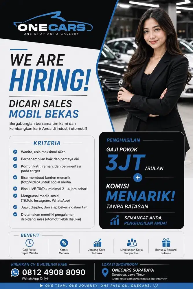 Lowongan Marketing Mobil Bekas