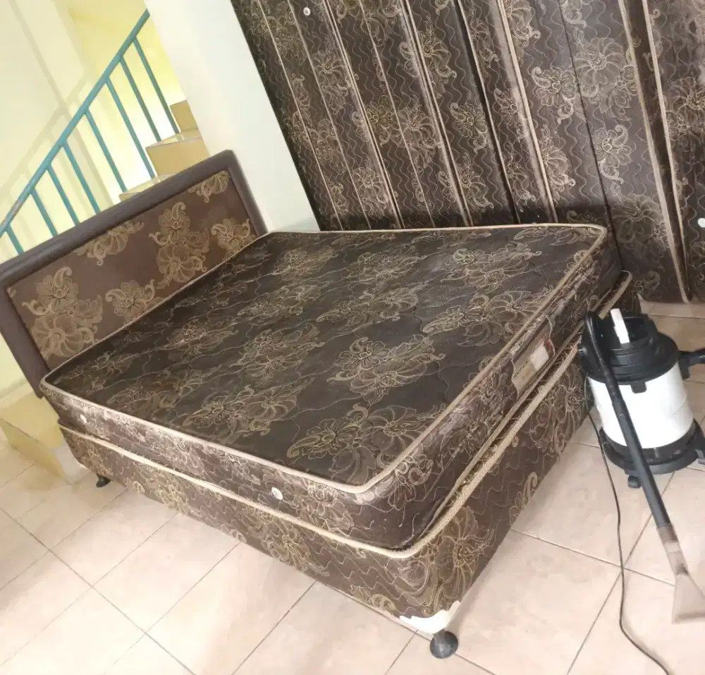 Borongan / Satuan Kasur Springbed + Divan Astroland 140x200
