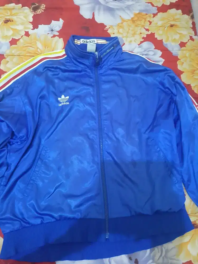 adidas biru 3 strip