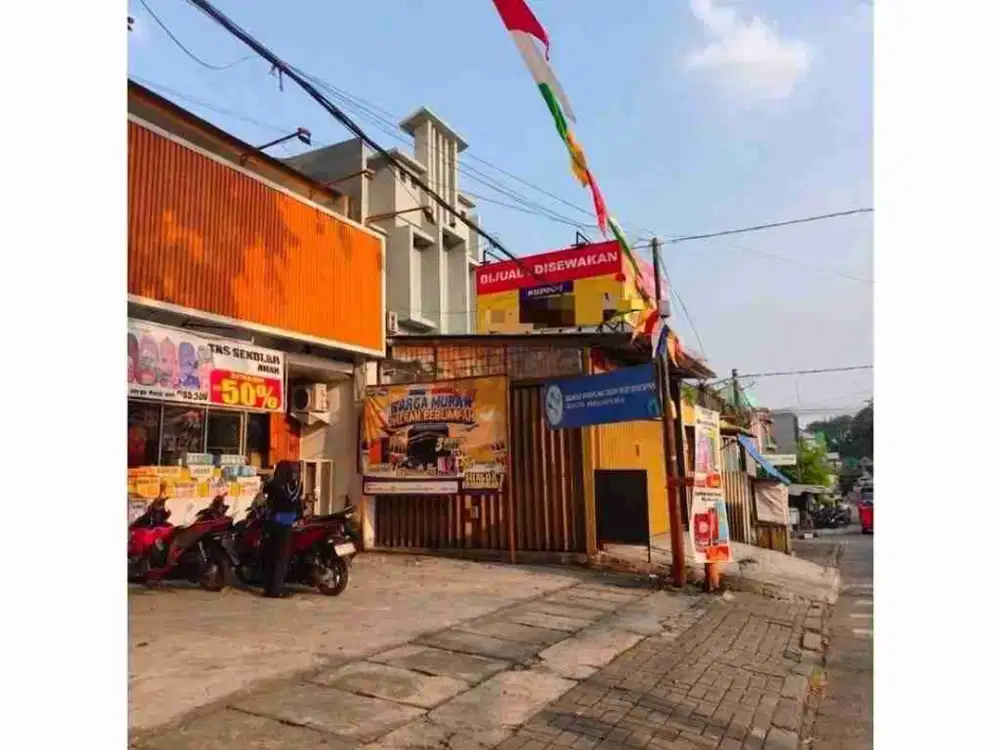 Disewakan ruko luas dan lebar di depok