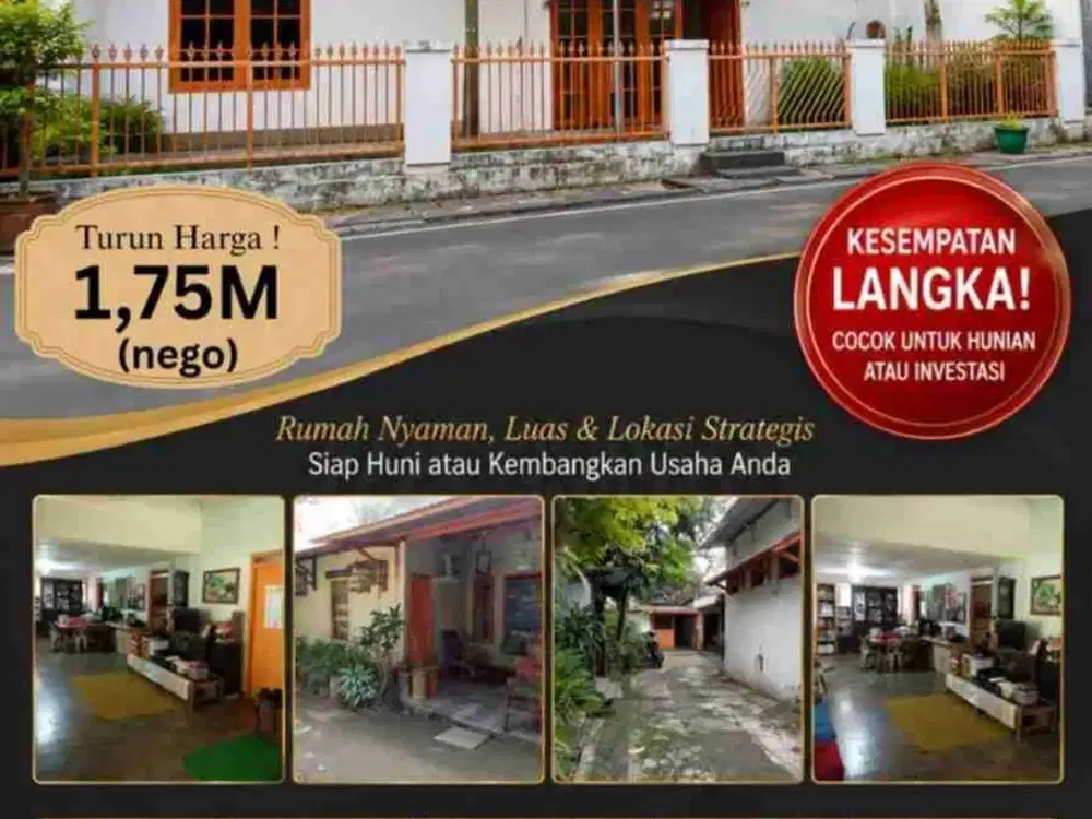 rumah shm strategis dekat jalan Slamet Riyadi Makamhaji Kartasura T 300/413