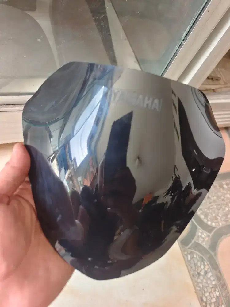 Visor depan yamaha nouvo z original warna hitam