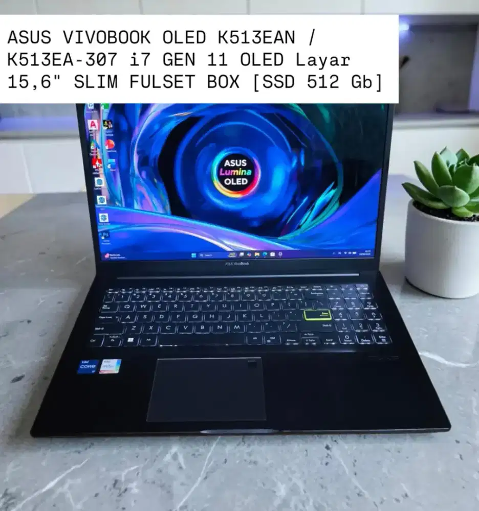 ASUS VIVOBOOK OLED K513EA-307 i7 GEN 11 OLED FULSET BOX [SSD 512 Gb]