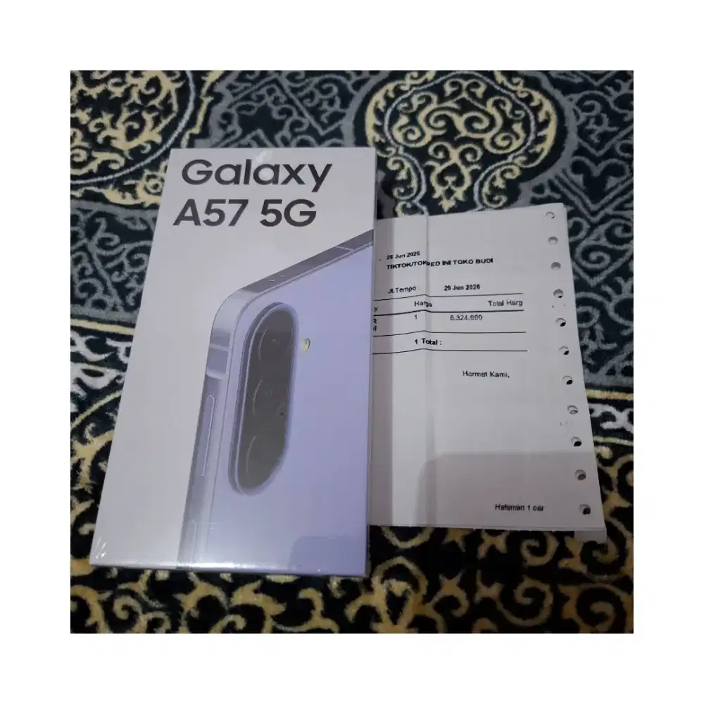 Samsung Galaxy A57 5G 8/256GB Lilac Garansi SEIN BARU SEGEL REPACK
