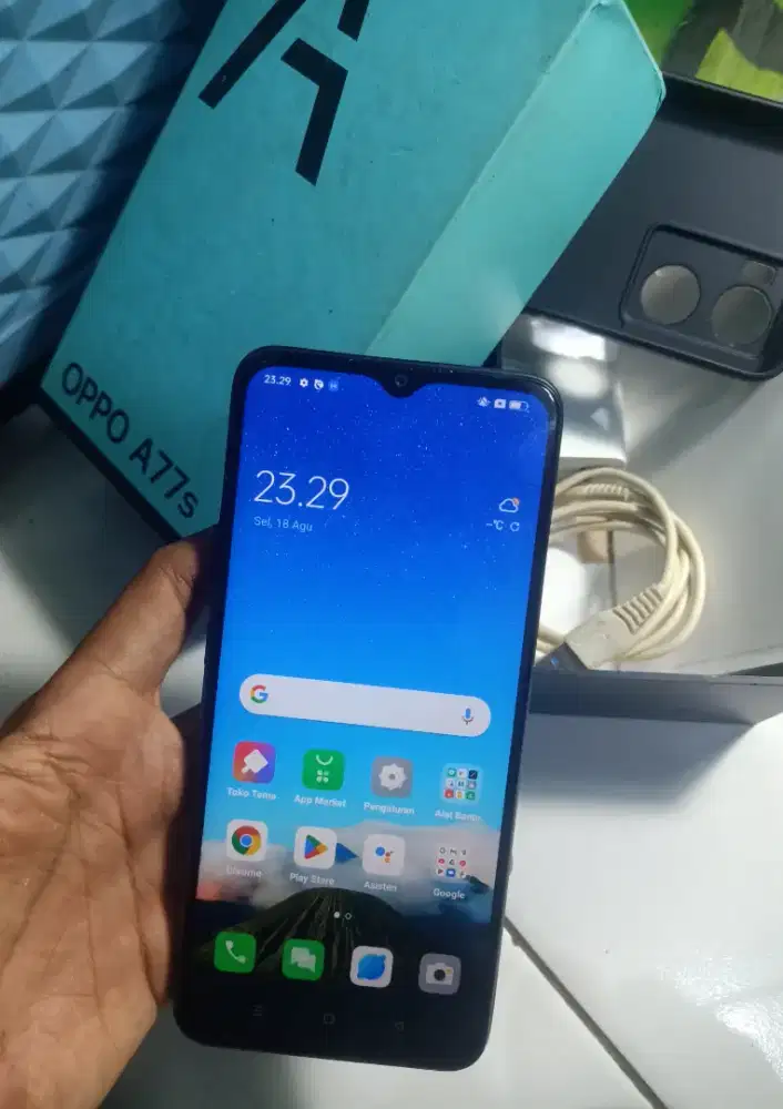 OPPO A77S Fullset Nomines Nokendala