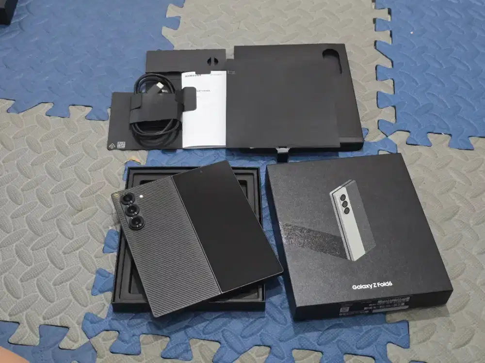 Samsung Galaxy Z Fold 6 12/256GB Ex Resmi SEIN Full Original No Minus