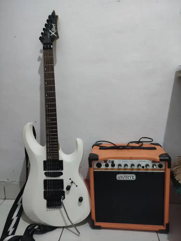 Jual gitar dan ampli