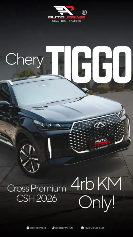 (KM 4RB) CHERY TIGGO CROSS CSH HYBRID 2026, ANTIKK