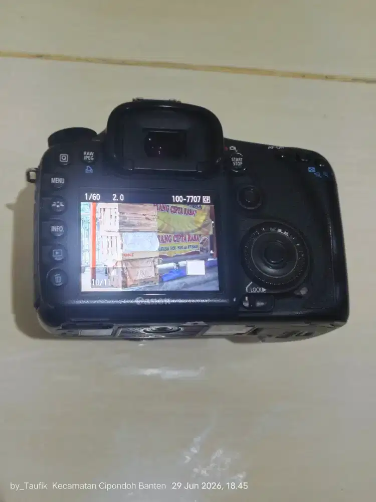 Kamera canon 7d body only