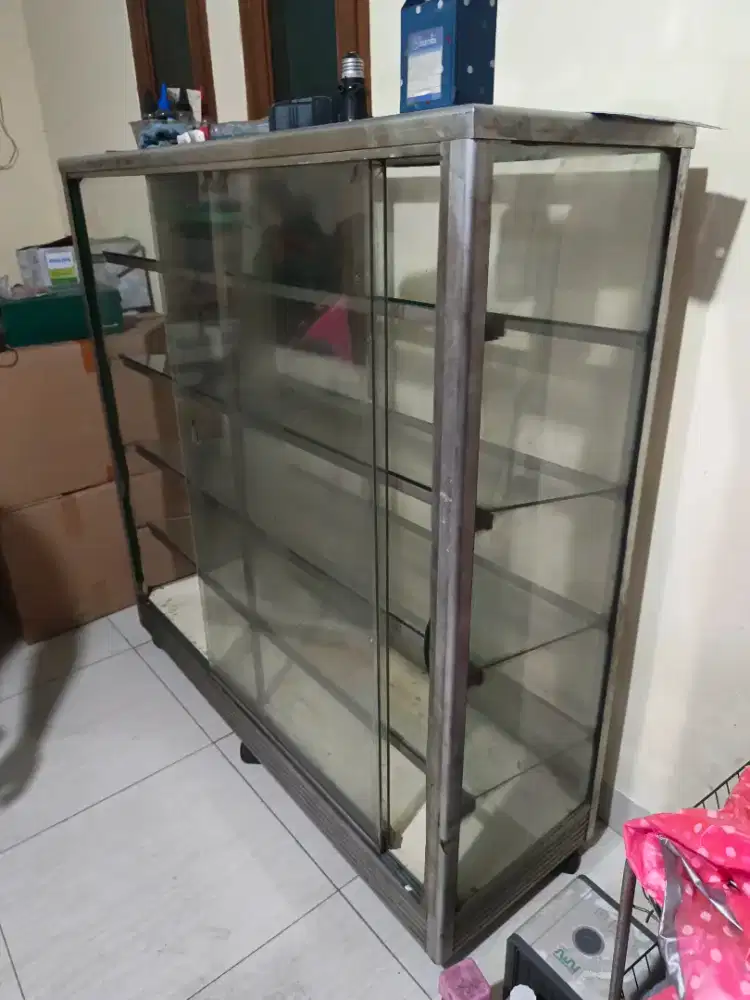 Jual cepat etalase 5 susun