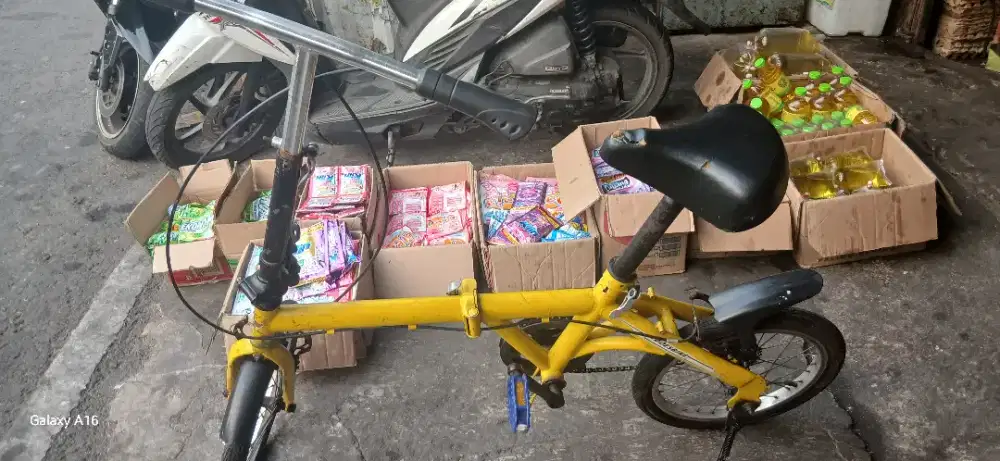 Di jual Sepeda lipat