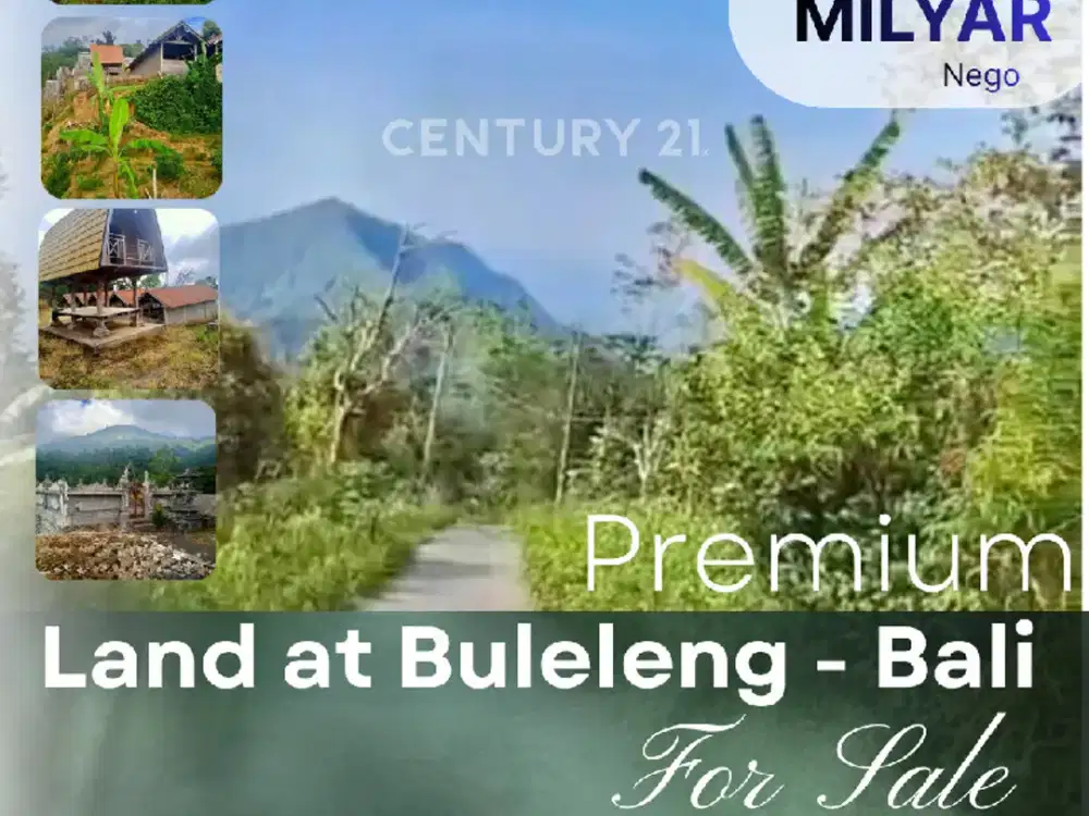 TANAH KOMERSIL PREMIUM DI KAWASAN WISATA - BULELENG - BALI - BAL