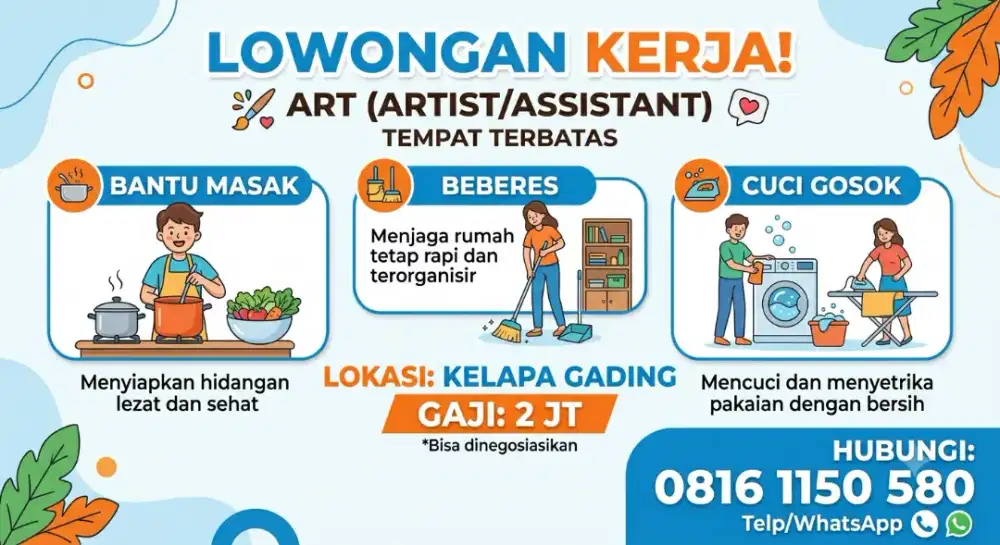 Loker asisten rumah tangga