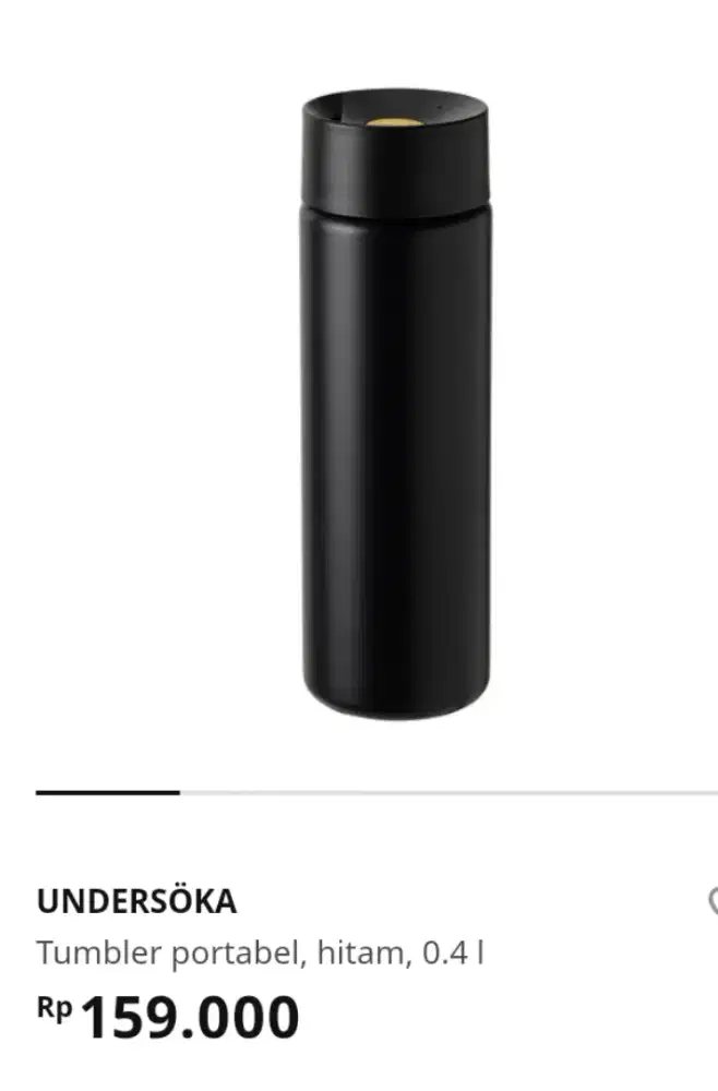 Tumbler IKEA baru/segel  Promo 50 %