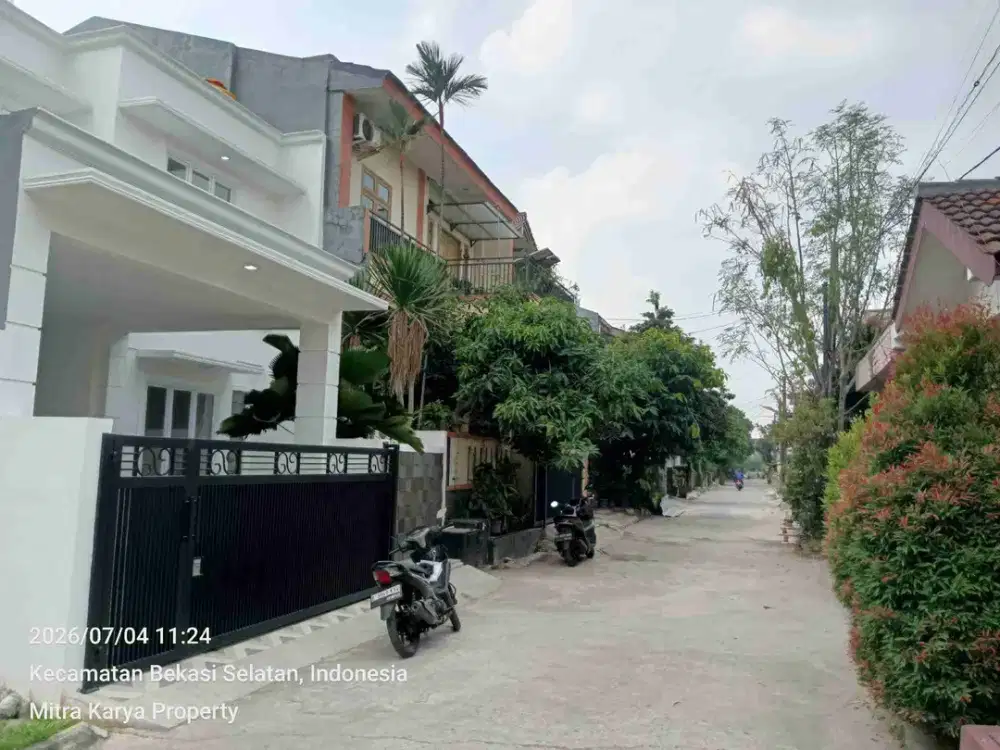 rumah baru siap huni 4 kamar galaxy Bekasi Selatan