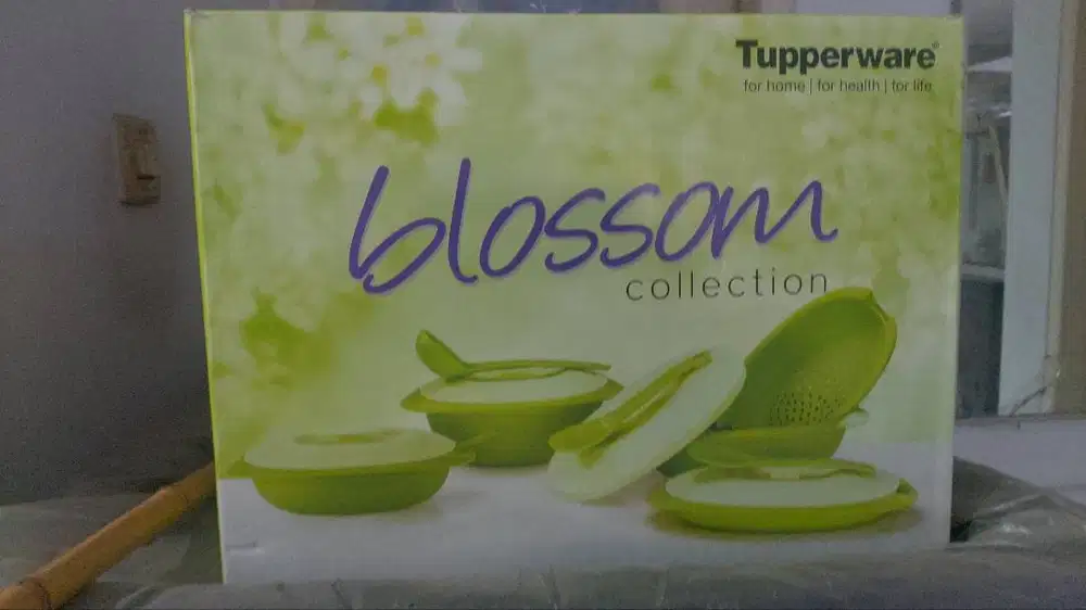 Tupperware Set warna hijau