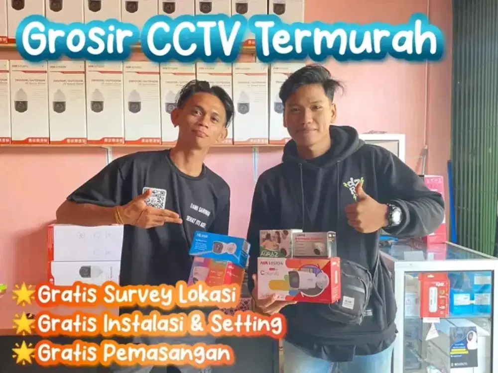 DISTRIBUTOR CCTV WIFI PANTAU JARAK JAUH