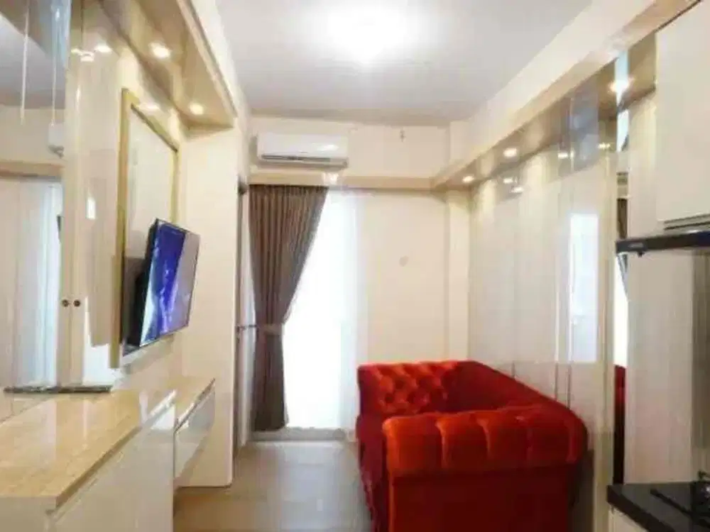 2 BR jadi 1 BR Apartemen Gunawangsa Tidar full furnish bagus