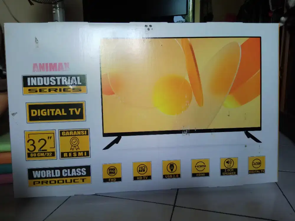 Jual tv baru merek animax 32inci
