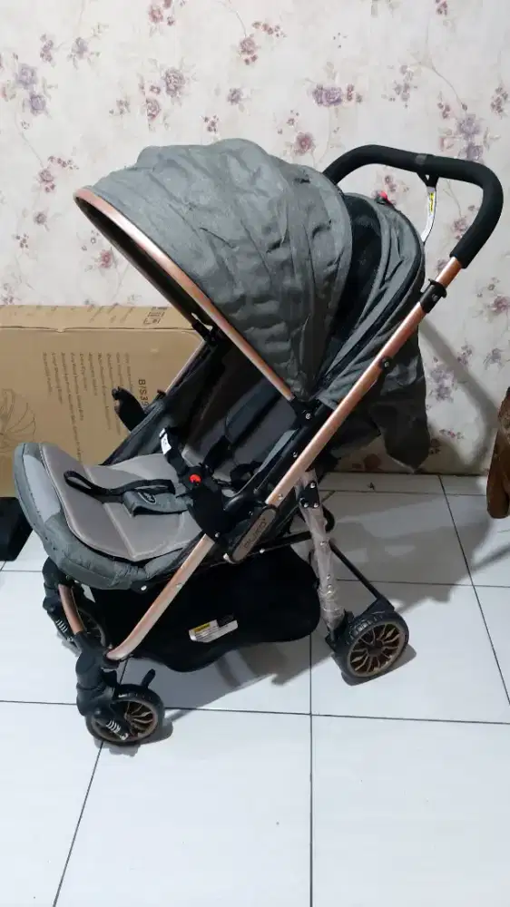 Stroller Pliko Falcon || Stroller Bayi Bisa Pegangan Dua Arah
