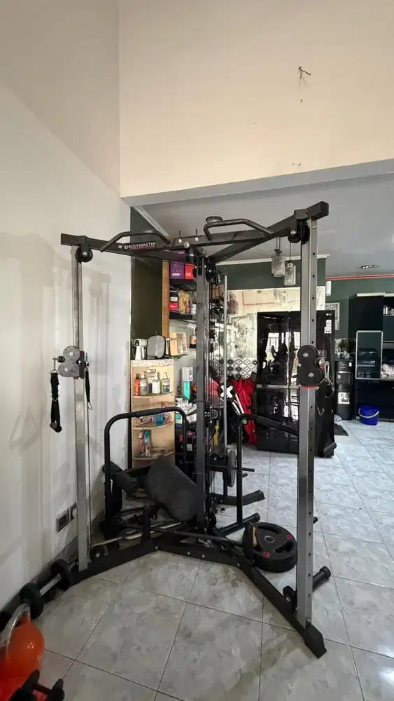 BODYMASTER Functional squat rack BM-5005 , Dual cable Crossover