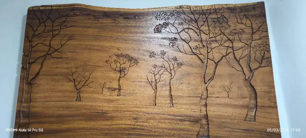 Dijual Lukisan ukiran kayu
