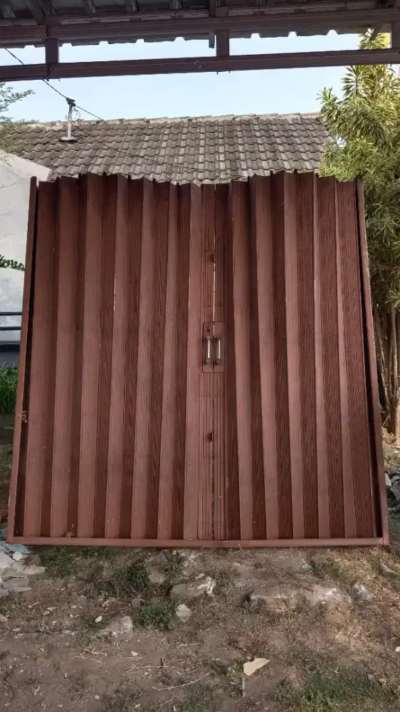 Di jual folding gate (pintu lipat besi)