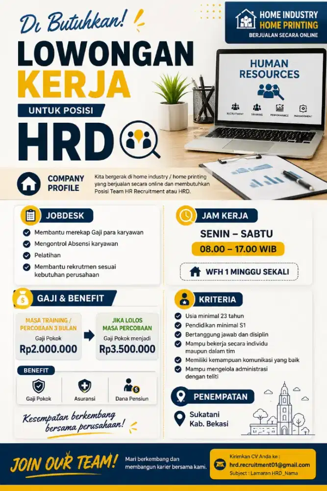 DI BUTUHKAN HRD