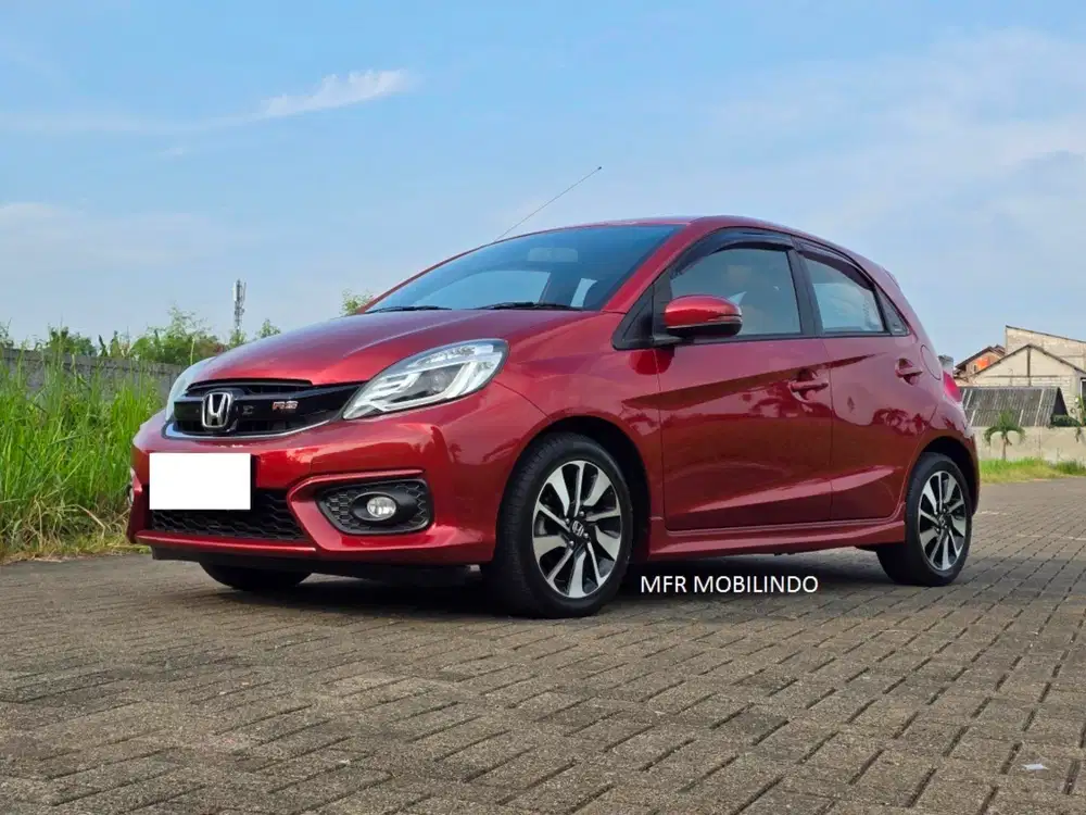 Tdp 0 - Honda Brio RS AT 2017 Merah Mewah