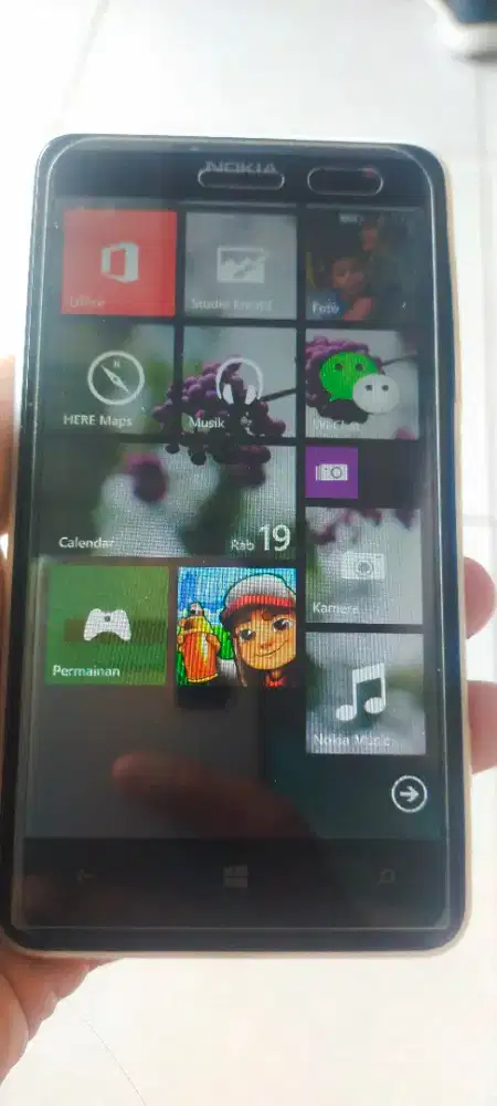 Nokia Windows phone koleksi putih