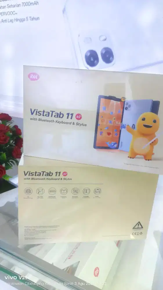Itel Tab Vista11 4G 4/128 baru promo spesial