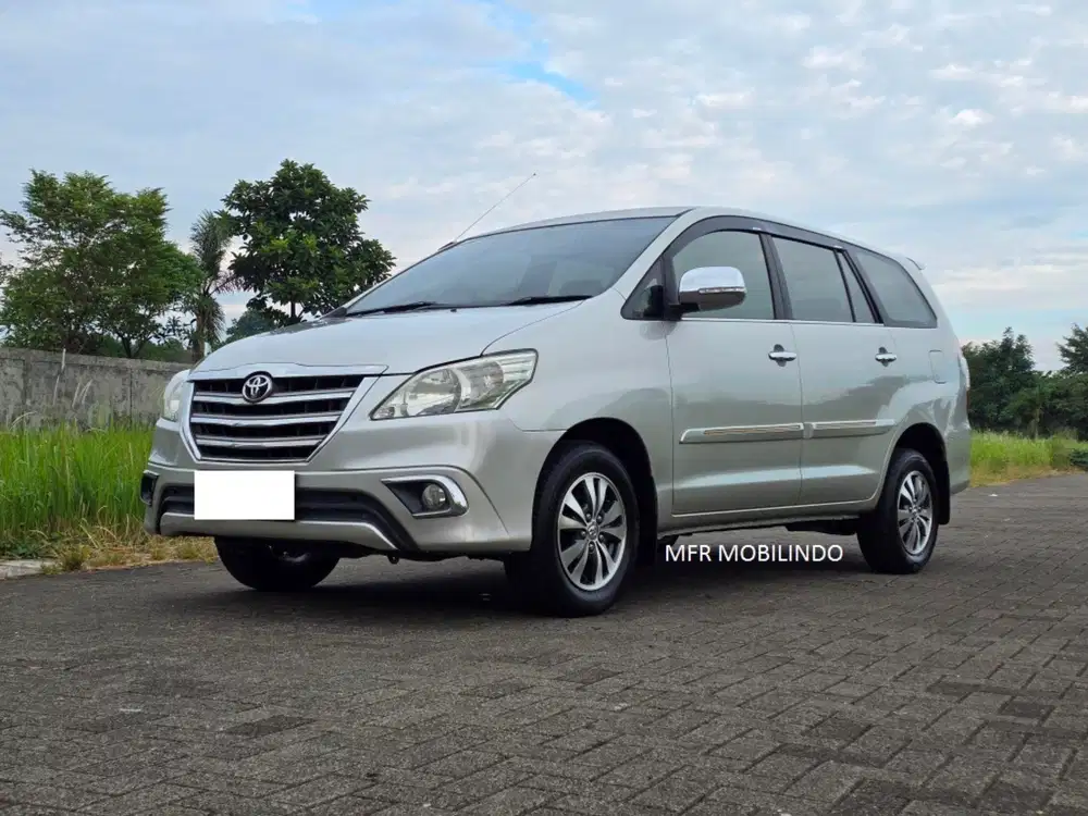 Toyota Innova G AT Diesel 2014 Silver Mewah