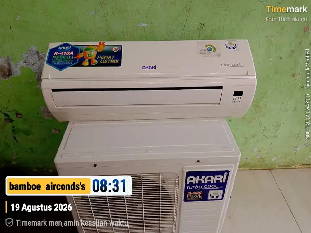 1/2 PK  harga sudah termasuk pemasangan