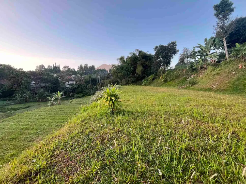 Tanah cocok untuk villa di megamendung puncak dekat exit tol