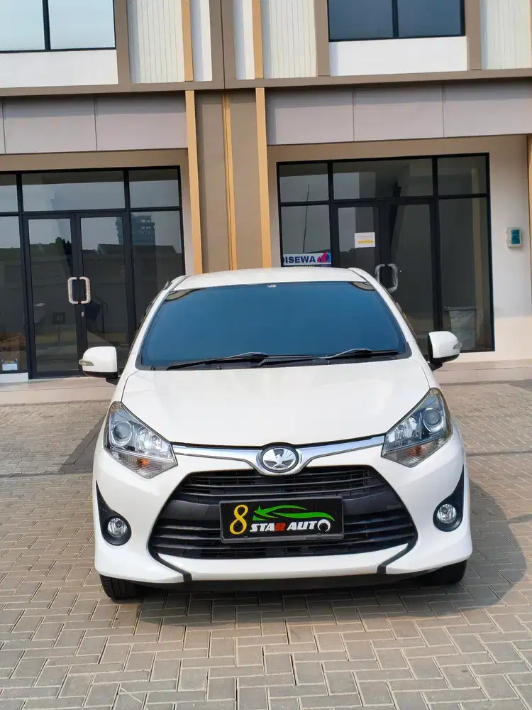 Agya G 1.2 Matic AT 2017 kilometer 83rb