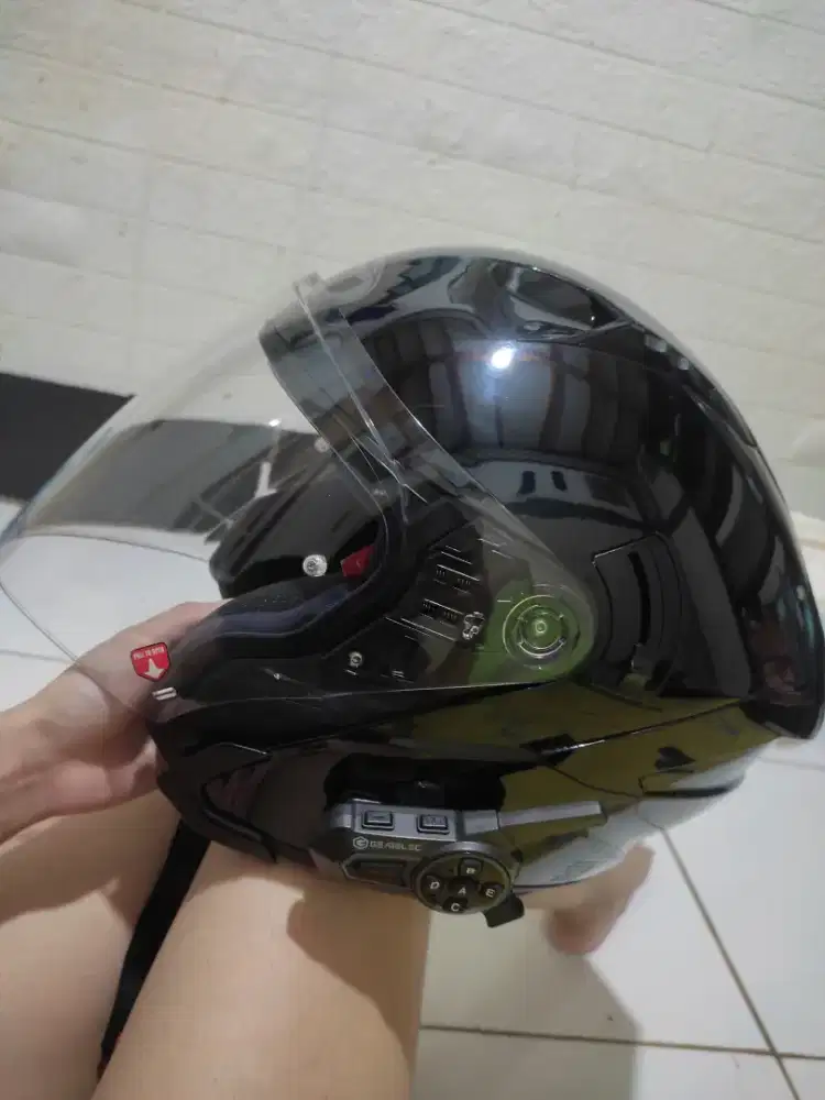 JUAL HELM KYT NFJ HITAM (AMAN BOLEH NEGO)