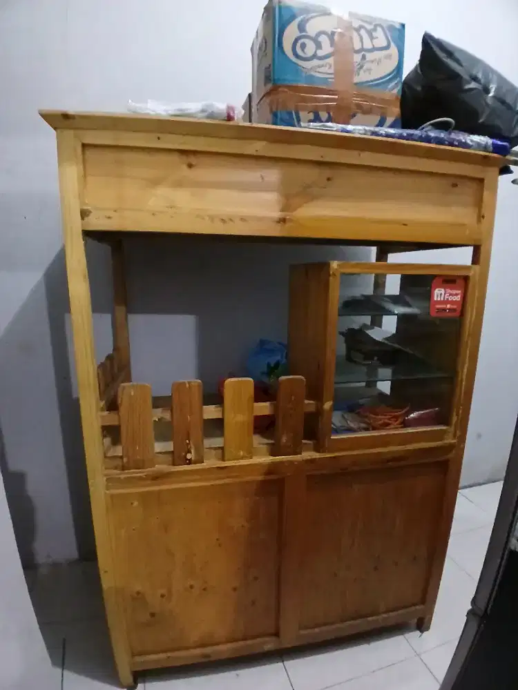 Dijual gerobak, meja dan bangku